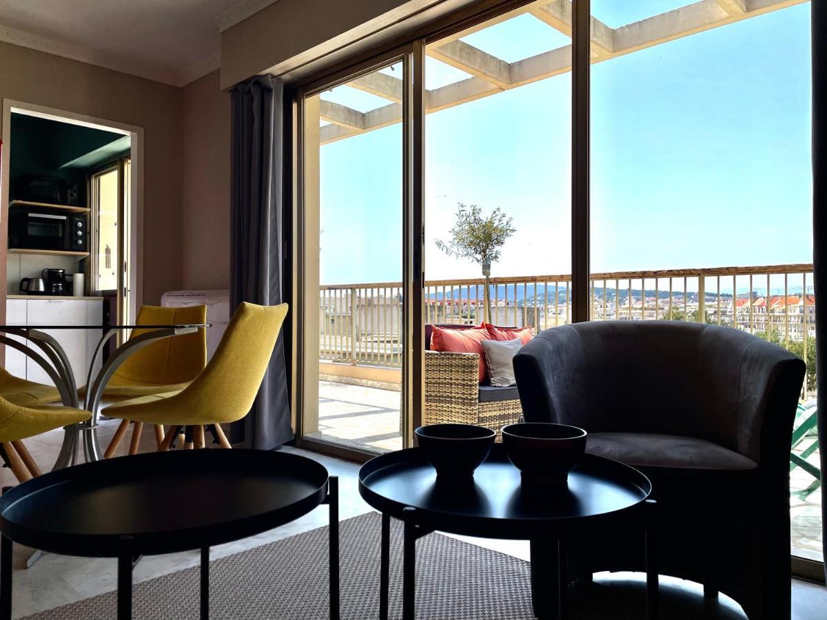 Rooftop Apartement - Quartier Croisette - Esc'Appart カンヌ エクステリア 写真